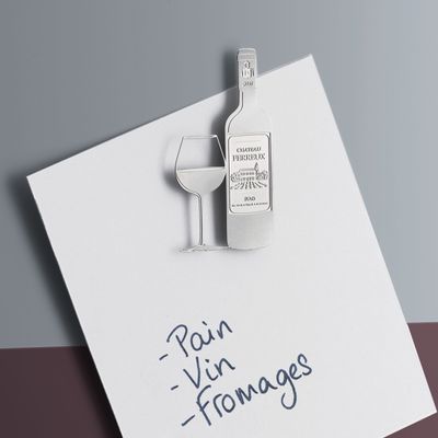 Cadeaux - Assortiment de 9 magnets en métal - œnologie - TOUT SIMPLEMENT,