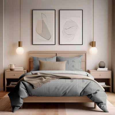 Decorative objects - FREY 240 x 260cm Bed Set - SLEEP RETREAT / COPENHAGEN HOME
