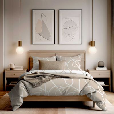 Decorative objects - FREY 240 x 260cm Bed Set - SLEEP RETREAT / COPENHAGEN HOME