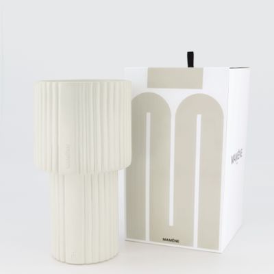 Design objects - 1kg Greige White Lamp - ANDY - MAMENE