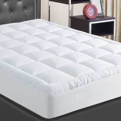 Bed linens - Mattress topper, silicone fiber, quilted - 1000 Gr - KOZZY HOME TEXTİLES ( GLOBAL ONLINE SALE )