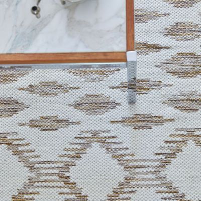 Contemporary carpets - Hand-woven rug IDUN made of recycled wool - LIV INTERIOR