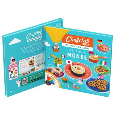 Loisirs créatifs pour enfant - Livre Kids : Les recettes du Monde - SNACKING MEDIA / CHEFCLUB