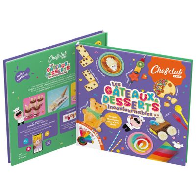 Children's arts and crafts - Kids book: The essential cakes & desserts - SNACKING MEDIA / CHEFCLUB
