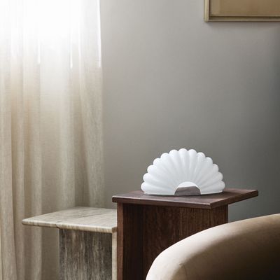 Desk lamps - CHIA lamp w. chrome - white - NORDAL