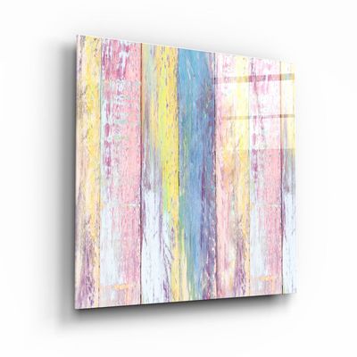Autres décorations murales - ・"Wooden Patterned"・Glass Wall Art | Artdesigna Glass Printing Wall Arts. - ARTDESIGNA