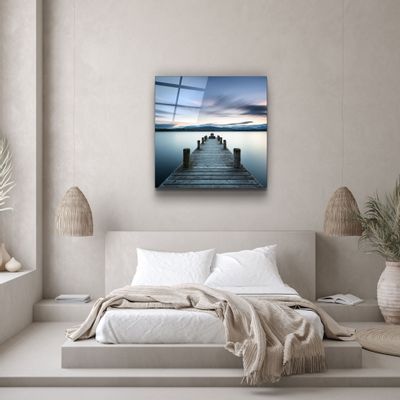 Autres décorations murales - ・"Quay"・Glass Wall Art | Artdesigna Glass Printing Wall Arts. - ARTDESIGNA