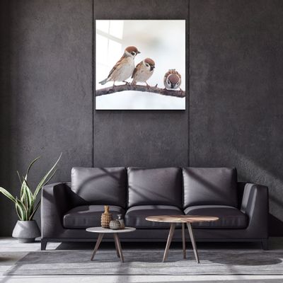 Other wall decoration - ・"Birds"・Glass Wall Art | Artdesigna Glass Printing Wall Arts. - ARTDESIGNA