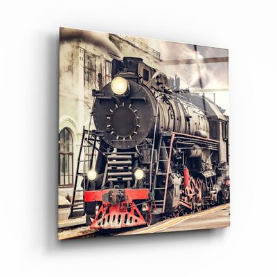Autres décorations murales - ・"Train"・Glass Wall Art | Artdesigna Glass Printing Wall Arts. - ARTDESIGNA