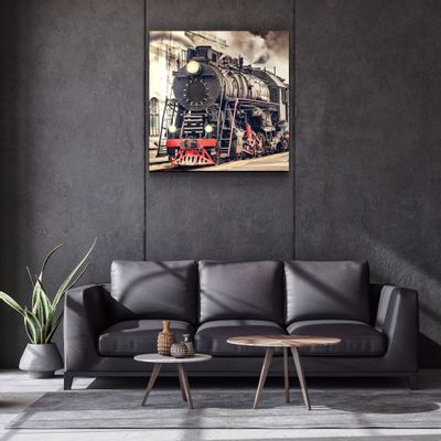 Autres décorations murales - ・"Train"・Glass Wall Art | Artdesigna Glass Printing Wall Arts. - ARTDESIGNA