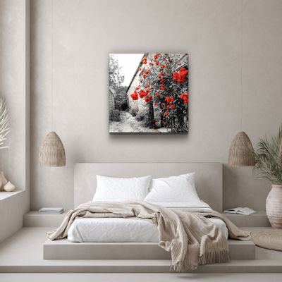 Other wall decoration - ・"Red Roses"・Glass Wall Art | Artdesigna Glass Printing Wall Arts. - ARTDESIGNA