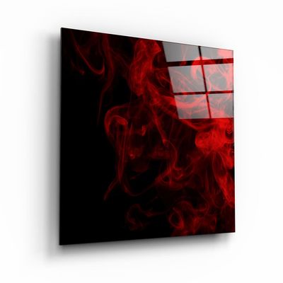 Other wall decoration - ・"Red Gingham"・Glass Wall Art | Artdesigna Glass Printing Wall Arts. - ARTDESIGNA