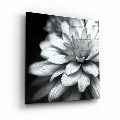Autres décorations murales - ・"Flower"・Glass Wall Art | Artdesigna Glass Printing Wall Arts. - ARTDESIGNA