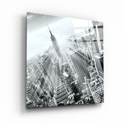 Autres décorations murales - ・"Bee"・Glass Wall Art | Artdesigna Glass Printing Wall Arts. - ARTDESIGNA