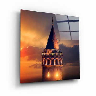 Autres décorations murales - ・"Maiden's Tower"・Glass Wall Art | Artdesigna Glass Printing Wall Arts. - ARTDESIGNA