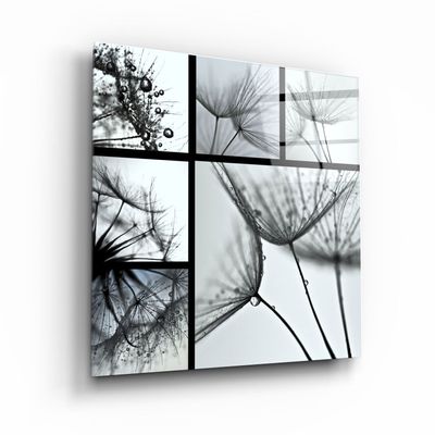 Autres décorations murales - ・"Flower"・Glass Wall Art | Artdesigna Glass Printing Wall Arts. - ARTDESIGNA