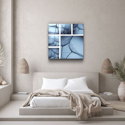 Autres décorations murales - ・"Pink Flower"・Glass Wall Art | Artdesigna Glass Printing Wall Arts. - ARTDESIGNA