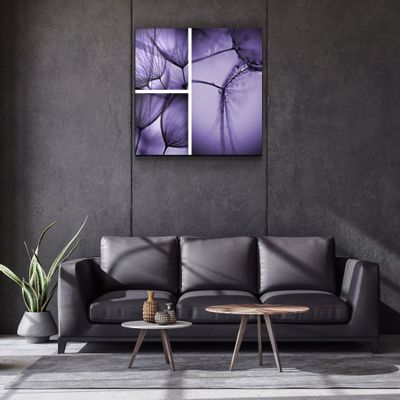 Autres décorations murales - ・"Flower"・Glass Wall Art | Artdesigna Glass Printing Wall Arts. - ARTDESIGNA