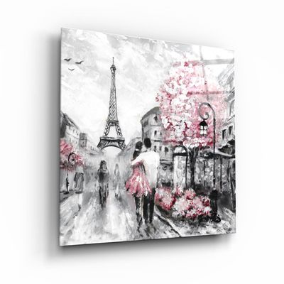 Autres décorations murales - ・"Red Dock"・Glass Wall Art | Artdesigna Glass Printing Wall Arts. - ARTDESIGNA