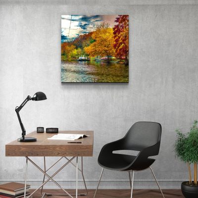 Autres décorations murales - ・"Forest"・Glass Wall Art | Artdesigna Glass Printing Wall Arts. - ARTDESIGNA