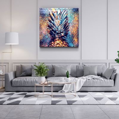 Other wall decoration - ・"Colored Yarn Balls"・Glass Wall Art | Artdesigna Glass Printing Wall Arts. - ARTDESIGNA