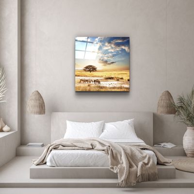 Autres décorations murales - ・"Elephant"・Glass Wall Art | Artdesigna Glass Printing Wall Arts. - ARTDESIGNA