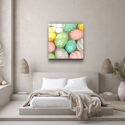 Other wall decoration - ・"Tropical Leaves"・Glass Wall Art | Artdesigna Glass Printing Wall Arts. - ARTDESIGNA