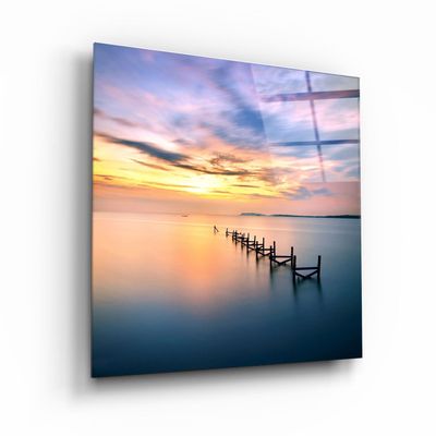 Other wall decoration - ・"Quay"・Glass Wall Art | Artdesigna Glass Printing Wall Arts. - ARTDESIGNA