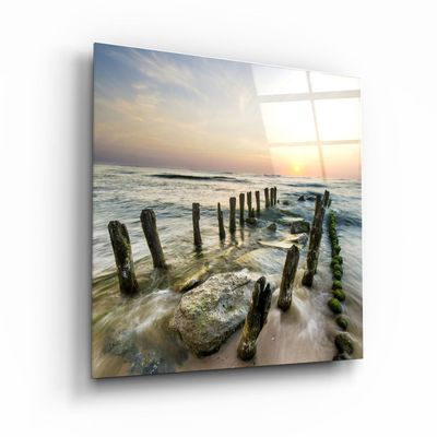 Other wall decoration - ・"Sunset"・Glass Wall Art | Artdesigna Glass Printing Wall Arts. - ARTDESIGNA