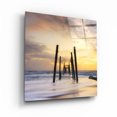 Autres décorations murales - ・"Palm Trees"・Glass Wall Art | Artdesigna Glass Printing Wall Arts. - ARTDESIGNA
