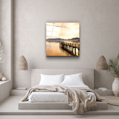 Autres décorations murales - ・"Quay"・Glass Wall Art | Artdesigna Glass Printing Wall Arts. - ARTDESIGNA