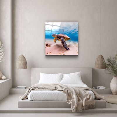 Autres décorations murales - ・"Lake"・Glass Wall Art | Artdesigna Glass Printing Wall Arts. - ARTDESIGNA