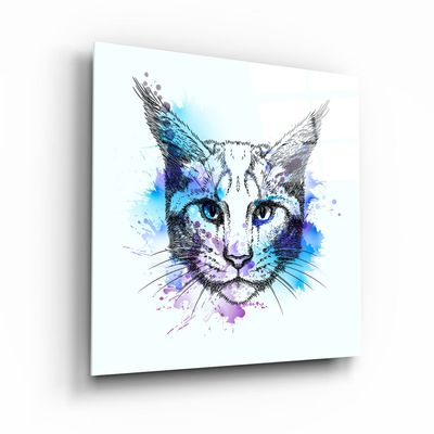 Autres décorations murales - ・"Shimmering Yoga"・Glass Wall Art | Artdesigna Glass Printing Wall Arts. - ARTDESIGNA