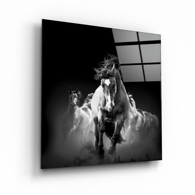 Other wall decoration - ・"Girl with Red Umbrella"・Glass Wall Art | Artdesigna Glass Printing Wall Arts. - ARTDESIGNA