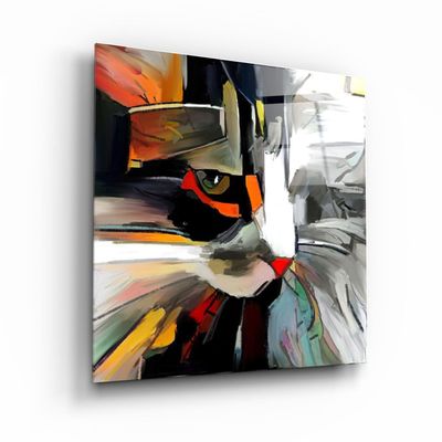 Autres décorations murales - ・"Blue Flower"・Glass Wall Art | Artdesigna Glass Printing Wall Arts. - ARTDESIGNA