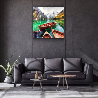 Other wall decoration - ・"Giraffe"・Glass Wall Art | Artdesigna Glass Printing Wall Arts. - ARTDESIGNA