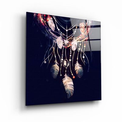 Other wall decoration - ."Pastel Abstract 1". Glass Wall Art | Artdesigna Glass Printing Wall Arts. - ARTDESIGNA