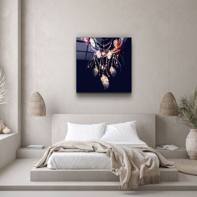 Autres décorations murales - ."Pastel Abstract 1". Glass Wall Art | Artdesigna Glass Printing Wall Arts. - ARTDESIGNA