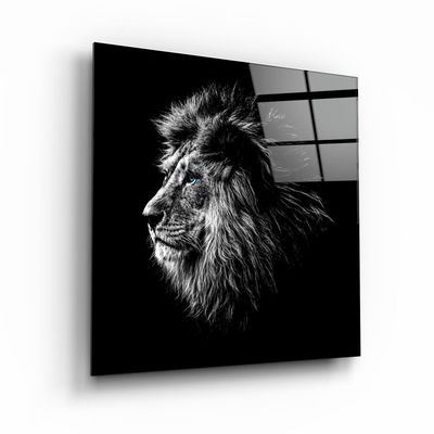 Autres décorations murales - ・"Lion"・Glass Wall Art | Artdesigna Glass Printing Wall Arts. - ARTDESIGNA