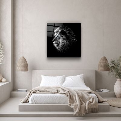 Other wall decoration - ・"Lion"・Glass Wall Art | Artdesigna Glass Printing Wall Arts. - ARTDESIGNA