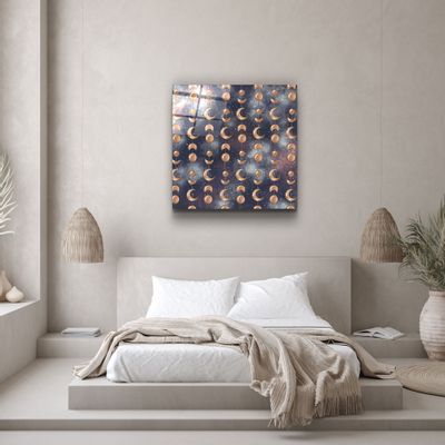 Other wall decoration - ."Pastel Abstract 2". Glass Wall Art | Artdesigna Glass Printing Wall Arts. - ARTDESIGNA