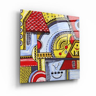 Autres décorations murales - ・"Tikkaa"・Glass Wall Art | Artdesigna Glass Printing Wall Arts. - ARTDESIGNA