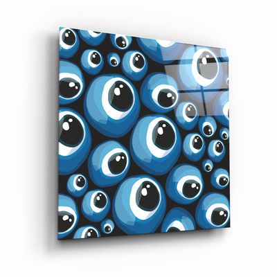 Other wall decoration - ・"Eyeballs"・Glass Wall Art | Artdesigna Glass Printing Wall Arts. - ARTDESIGNA