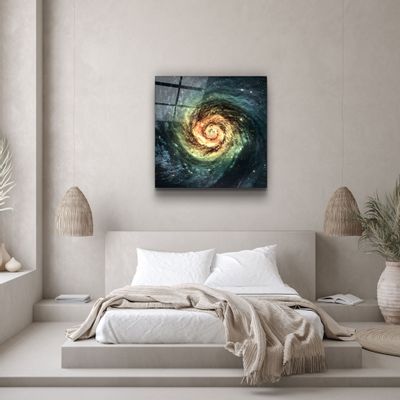 Other wall decoration - ・"In the Space-1"・Glass Wall Art | Artdesigna Glass Printing Wall Arts. - ARTDESIGNA