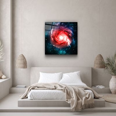 Autres décorations murales - ・"In the Space-2"・Glass Wall Art | Artdesigna Glass Printing Wall Arts. - ARTDESIGNA