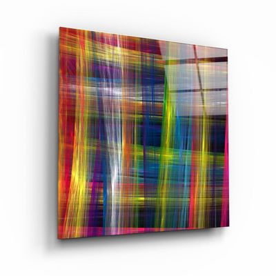 Other wall decoration - ・"Colorful Silk"・Glass Wall Art | Artdesigna Glass Printing Wall Arts. - ARTDESIGNA