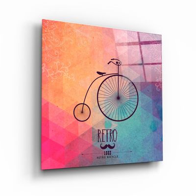 Other wall decoration - ・"Cyclebi"・Glass Wall Art | Artdesigna Glass Printing Wall Arts. - ARTDESIGNA