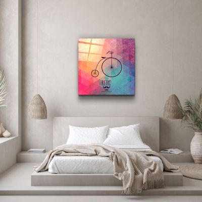 Autres décorations murales - ・"Cyclebi"・Glass Wall Art | Artdesigna Glass Printing Wall Arts. - ARTDESIGNA