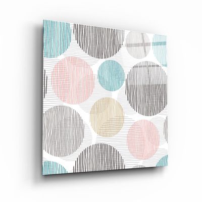 Other wall decoration - ・"Dots"・Glass Wall Art | Artdesigna Glass Printing Wall Arts. - ARTDESIGNA