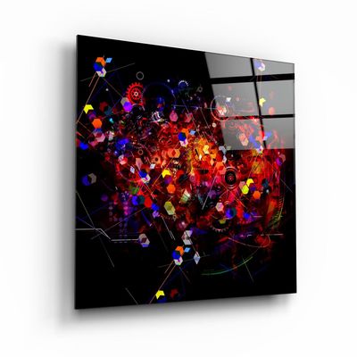 Other wall decoration - ・"Abstract Colors"・Glass Wall Art | Artdesigna Glass Printing Wall Arts. - ARTDESIGNA